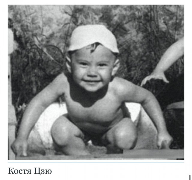 Небольшая фотоподборка известных личностей в детстве и юности