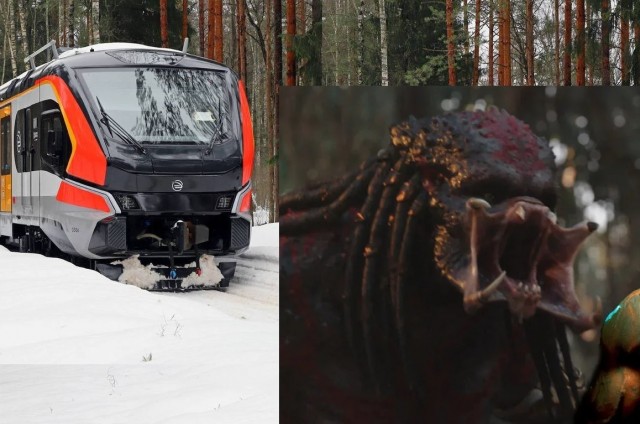 Симпатичная электричка