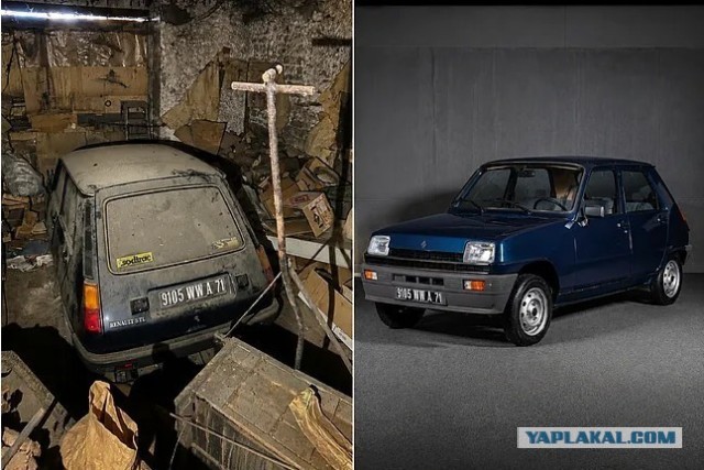 Найденный в гараже Renault 5 1982 года выпуска продан за рекордную цену: на одометре было всего 12 километров