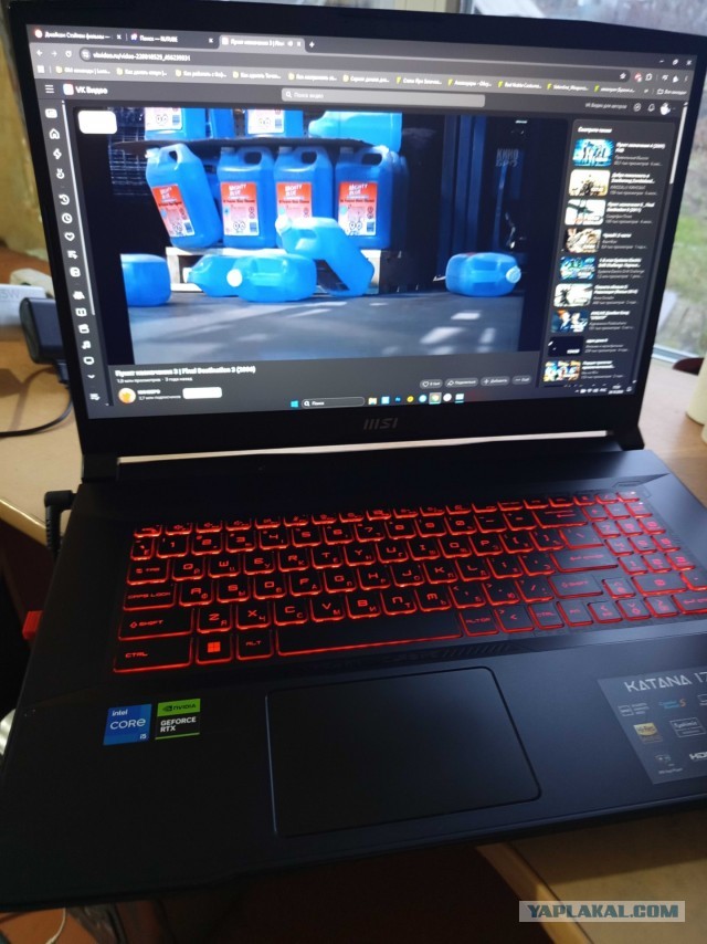 Продам ноут MSI Katana