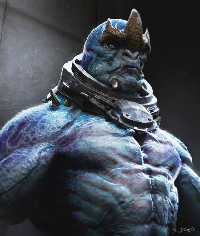 Инопланетяне, разумные и не очень. Концепт арт