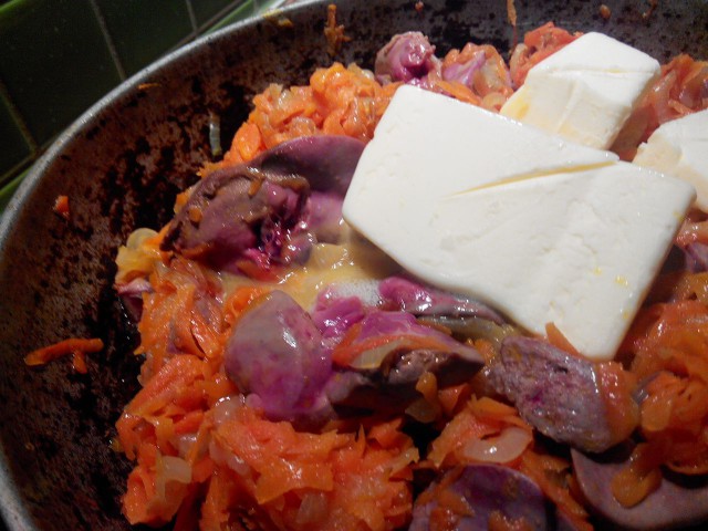 Паштет из куриной печёнки. Простой и быстрый