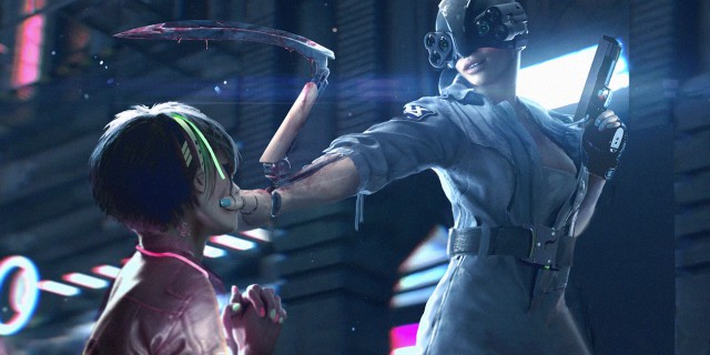 Рисунки : фантастика , Sci-Fi, киберпанк.