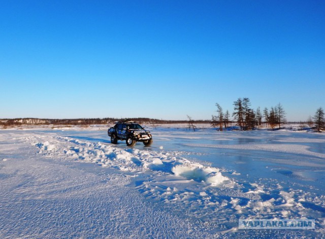 Легковушка на мысе Челюскина