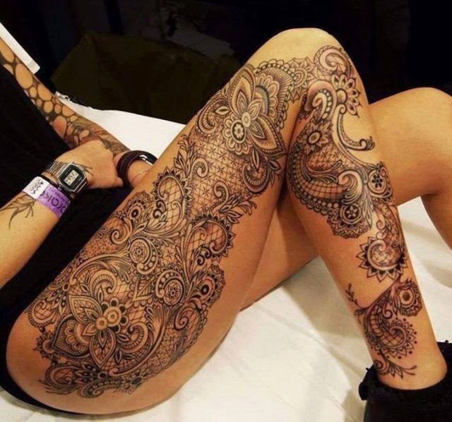 Они портят своё тело чёрной краской