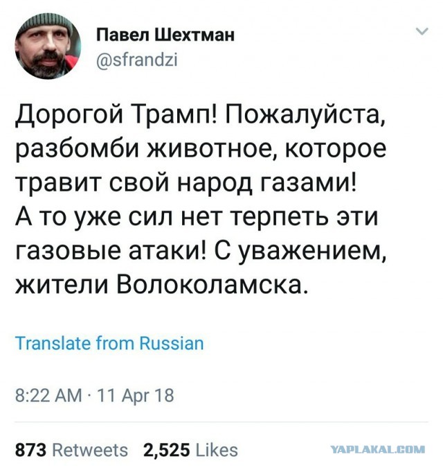 Трамп предложил помощь в тушении пожаров