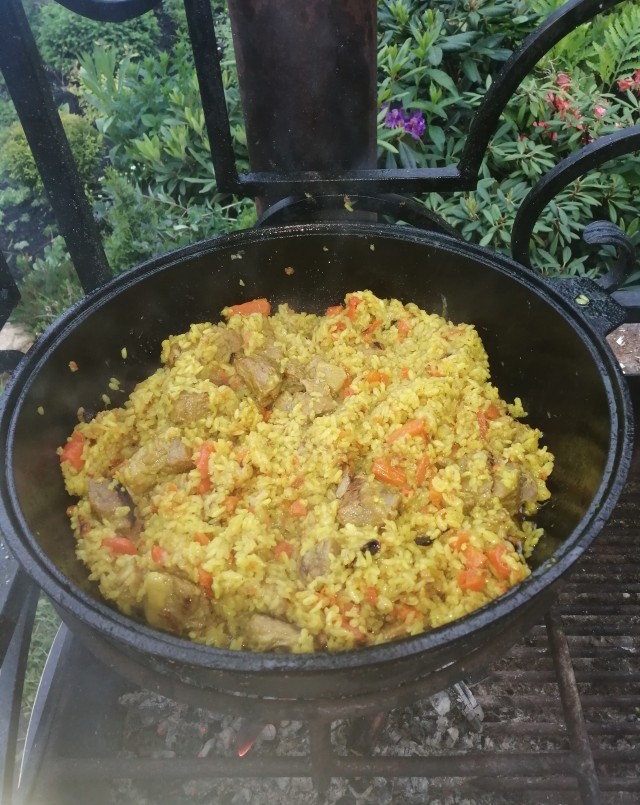 Плов из свинины