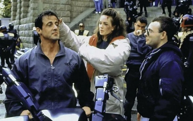 Как снимали фильм "Судья Дредд"(1995)