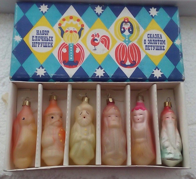 Новогодние украшения СССР