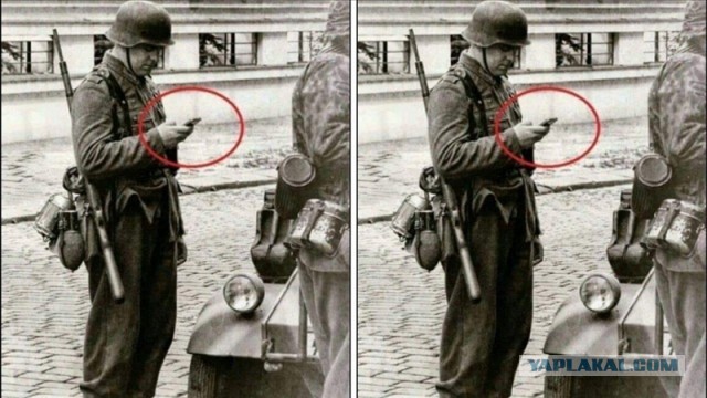 Путешественник во времени. Фото 1943 года!