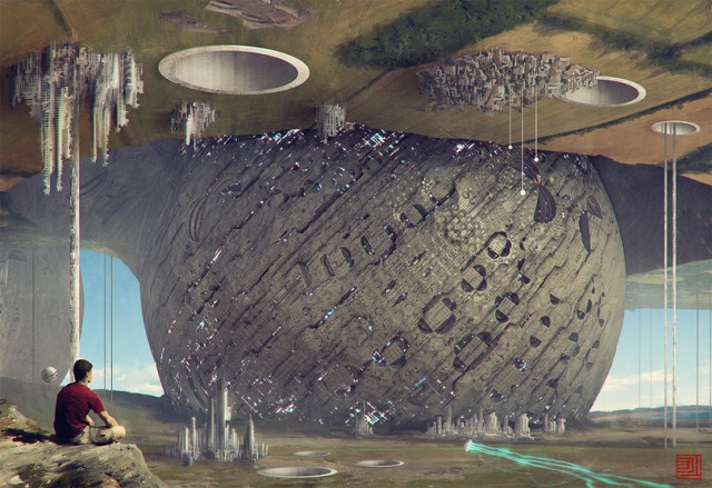 Рисунки : фантастика , Sci-Fi, киберпанк.