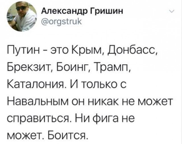 Навального арестовали на 20 суток