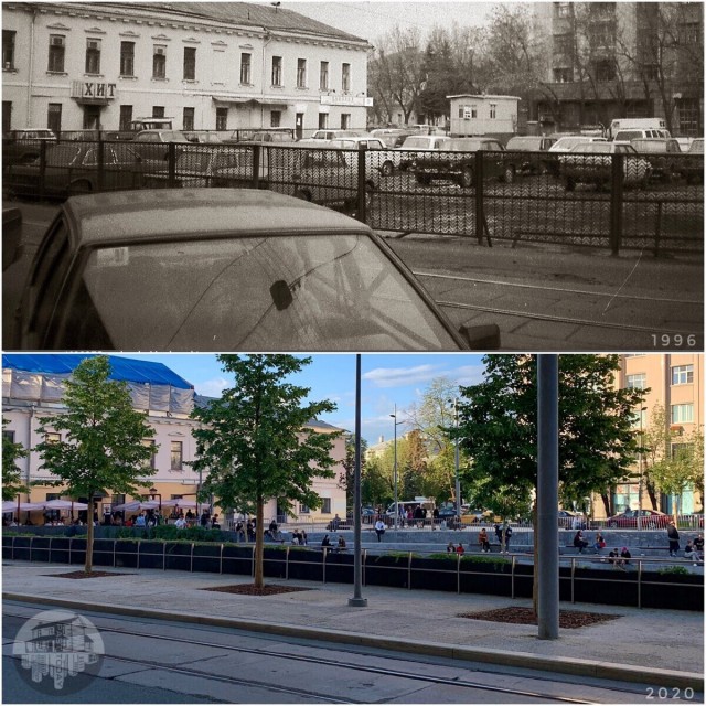 Фотосравнения. Москва 90-е и сейчас. Часть 2
