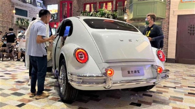 Great Wall показал свой новый кроссовер в ретростиле