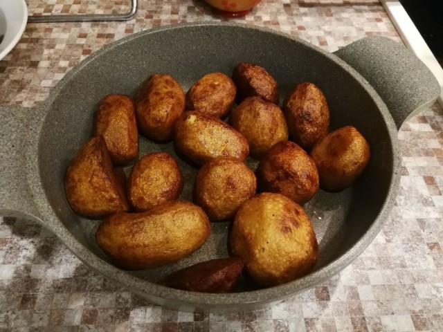 Картошка с мясом по мойски