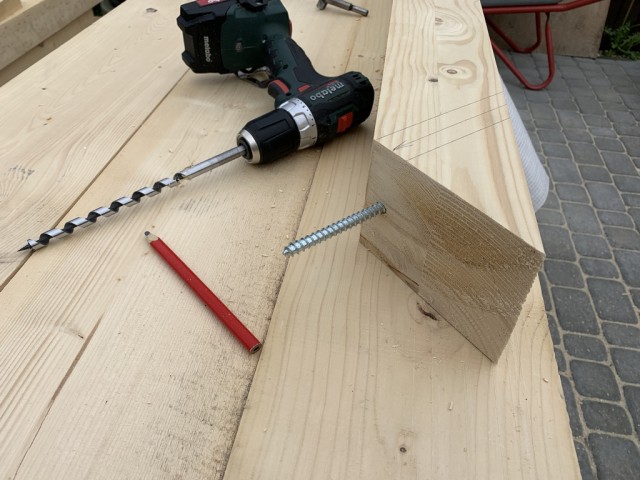 Навес для авто из бруса своими руками