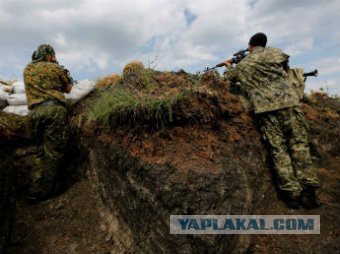 Ополченцы отбили пограничный пост Изварино