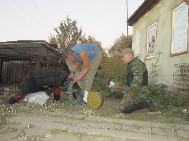 Никишино. Будни ополченцев