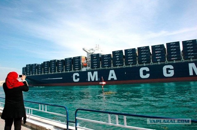 Самый большой корабль-контейнеровоз – Марко Поло