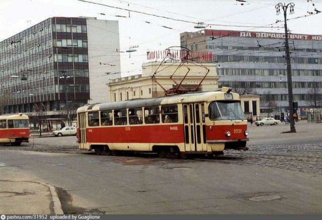 Прогулка по Москве 1983 года