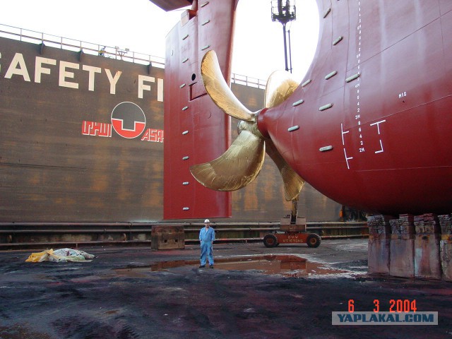 Самые большие корабельные винты