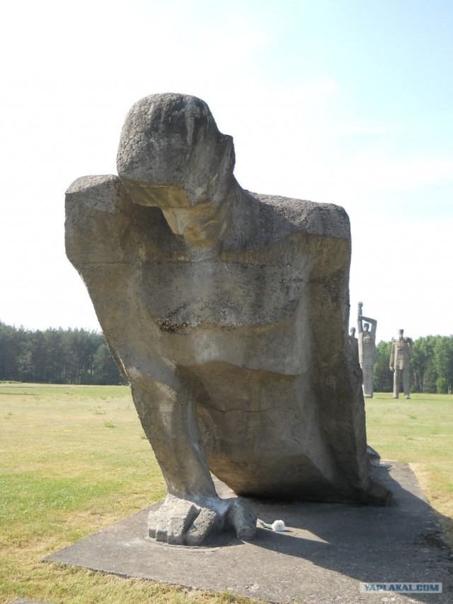 Мемориал концлагеря Саласпилс
