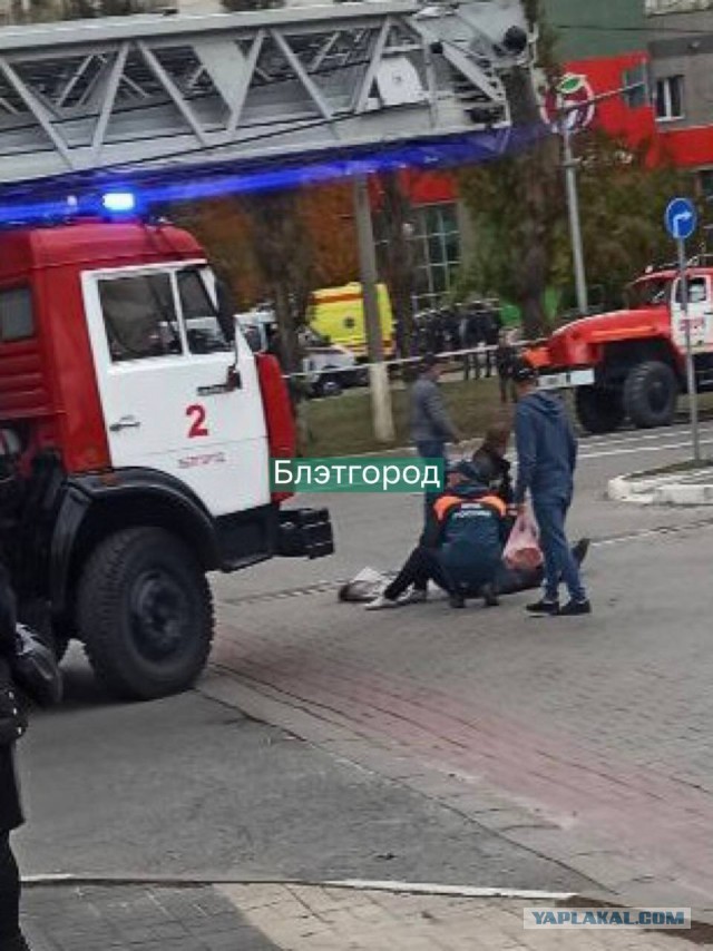 Над Белгородом сбита ракета, осколок которой попал в жилой дом