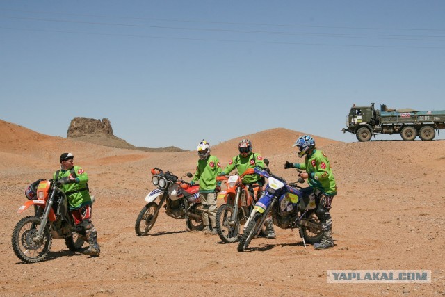 В Монголию на мотоциклах 2006