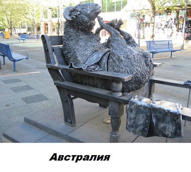 50 самых причудливых скульптур