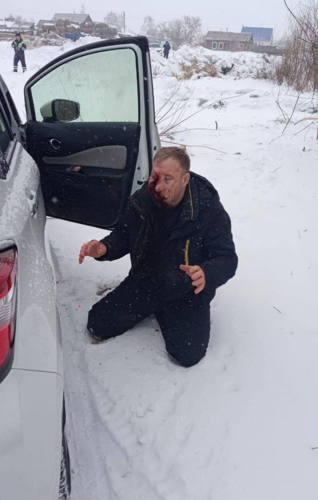 Момент убийства главы Завьяловского района