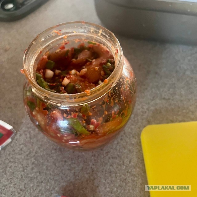 Быстрые кимчи из баклажанов