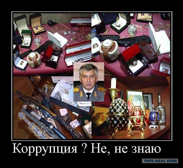 Дом российского борца с коррупцией.