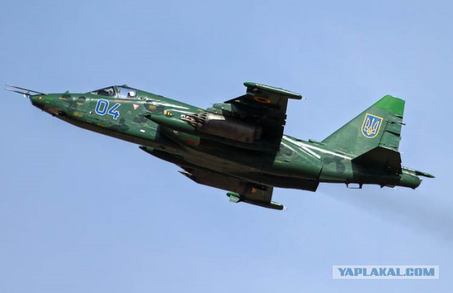 Украинские Су-25 – 299-я авиабригада (Кульбакино, Николаев) 