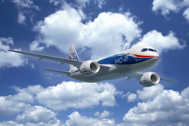 Новый российский самолёт МС-21 ИРКУТ