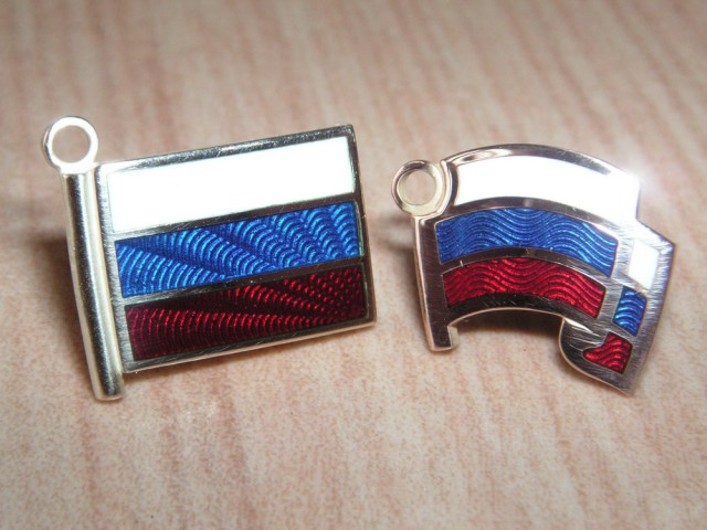 Эмалевый триколор