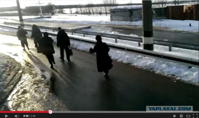 Видео разрыва градов.