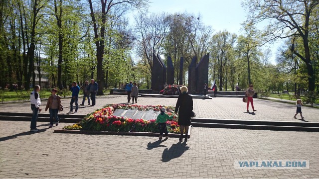 День Победы в Даугавпилсе