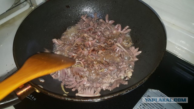 Утиные желудки по китайски.