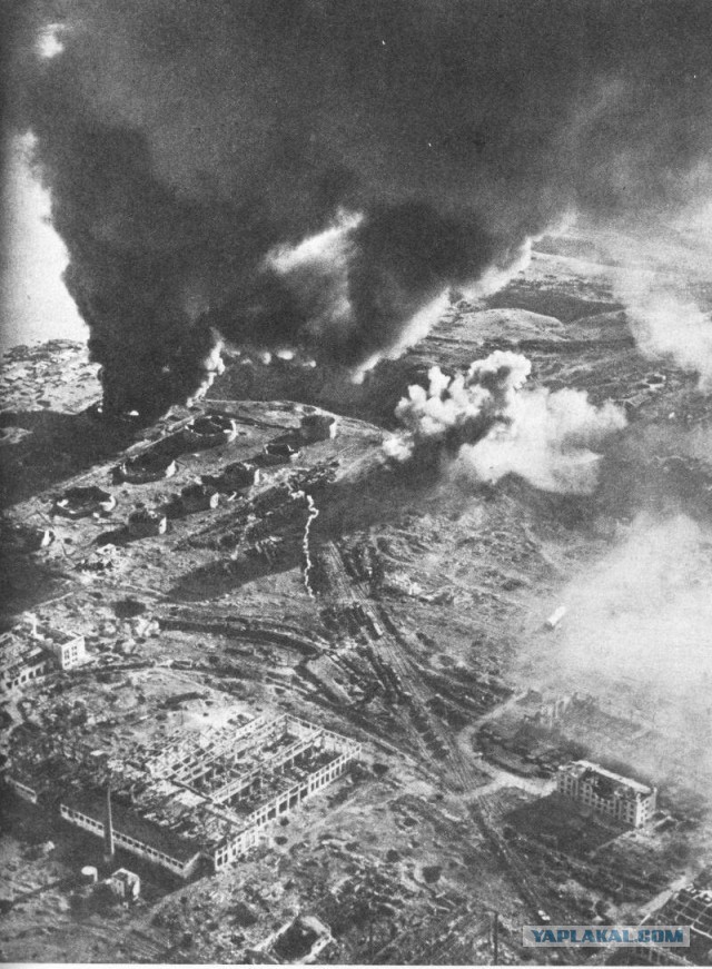 23 августа 1942 массированный налет Люфтваффе
