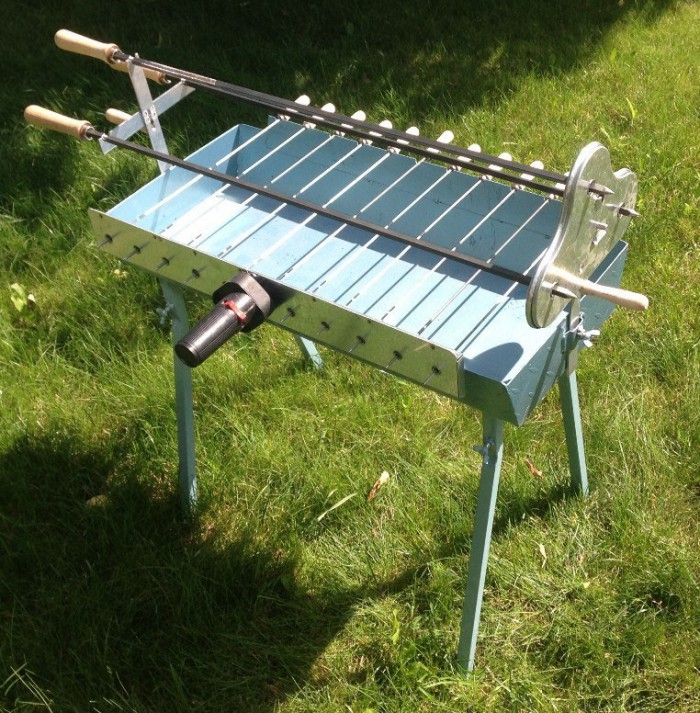Мангал рукожопа DIY