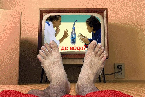 Фотожаба: Старый телевизор