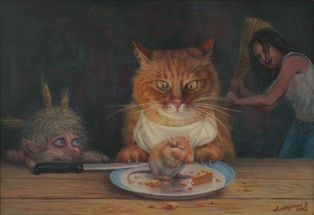 Художник, который несет добро, Вячеслав Алатырский