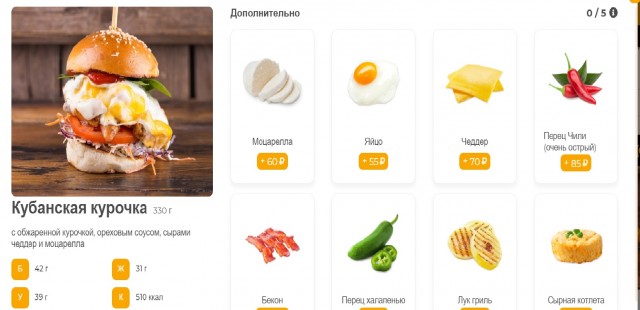 Шикарное детское меню в одном из крымских ресторанов