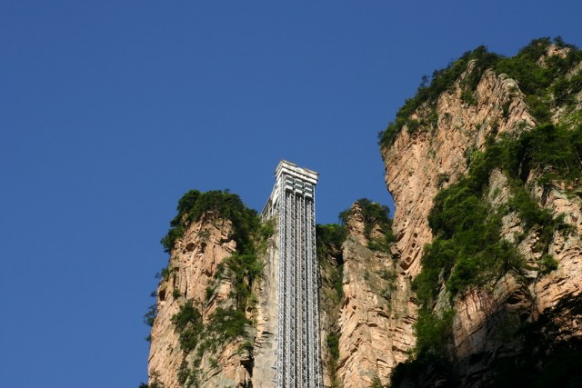 Лифт Bailong в Китае