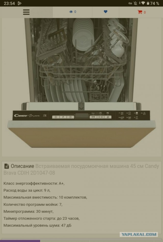 Работа посудомойки изнутри