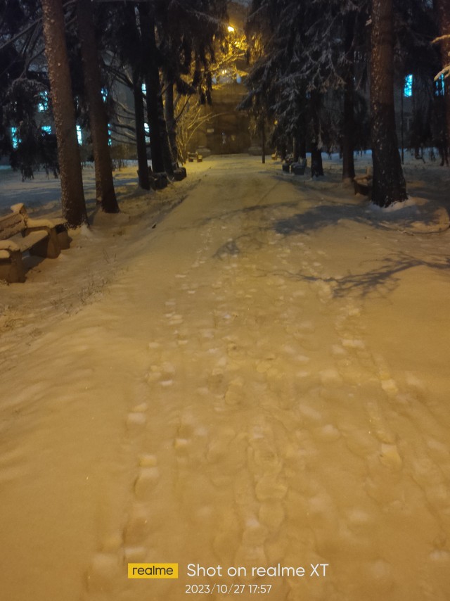 Зима подкралась незаметно