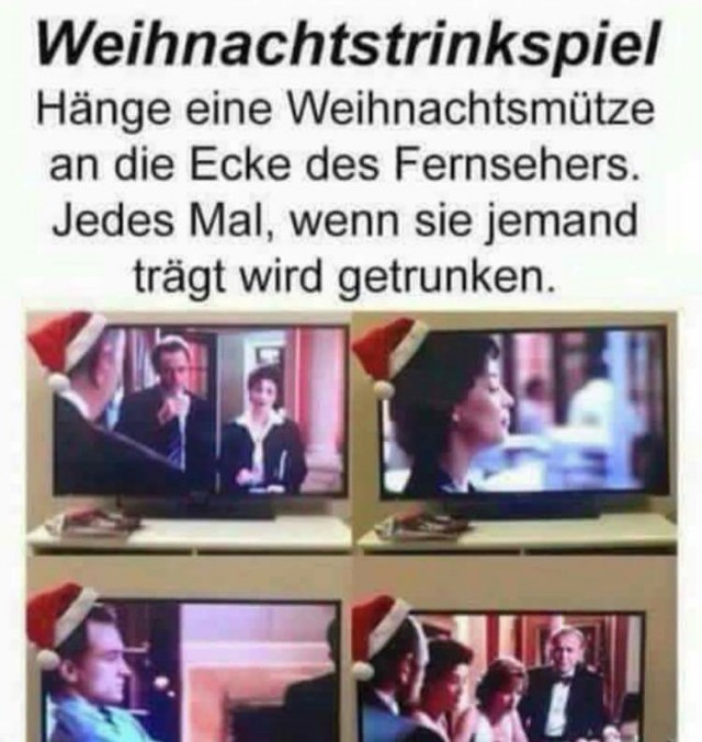 Weihnachtstrinkspiel - Рождественская застольная игра