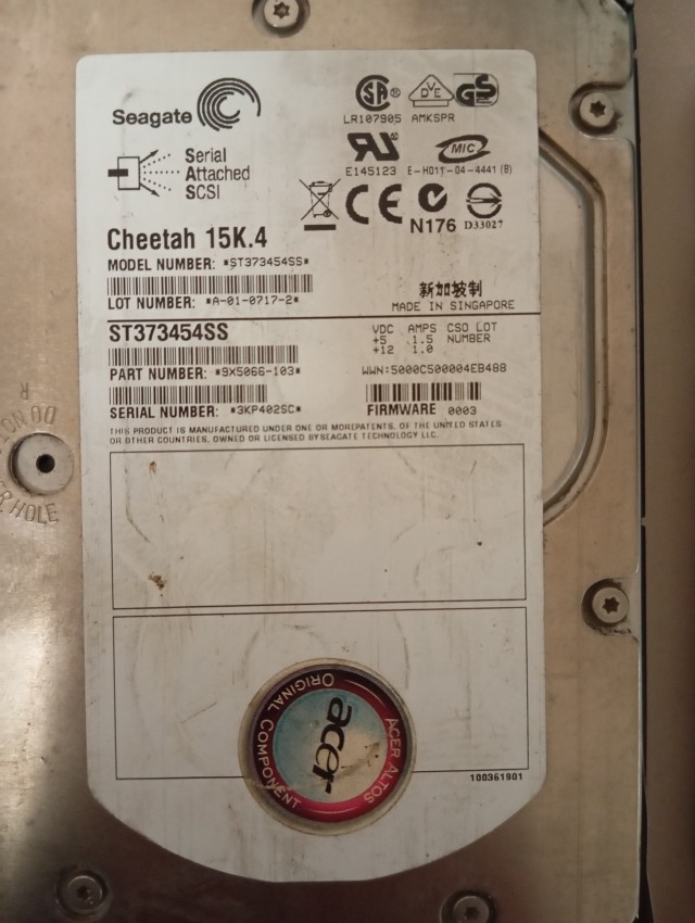 Жёсткий диск SAS HGST 900 gb