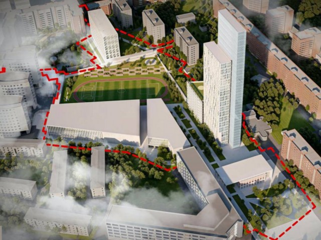 Прощай, стадион в центре Нижнего Новгорода, здравствуй - небоскреб. Такие вот Жмурки на Воднике.