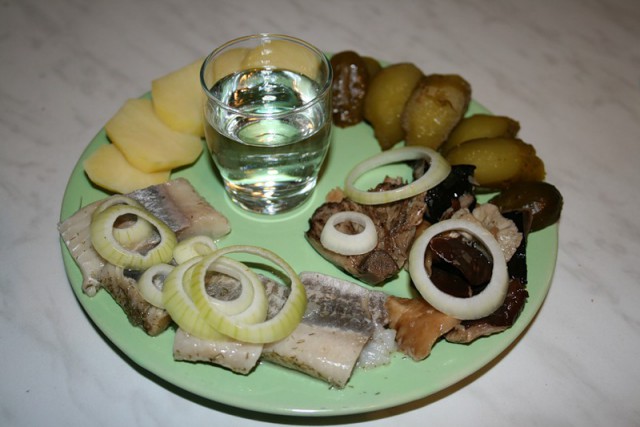 Любимая еда русских